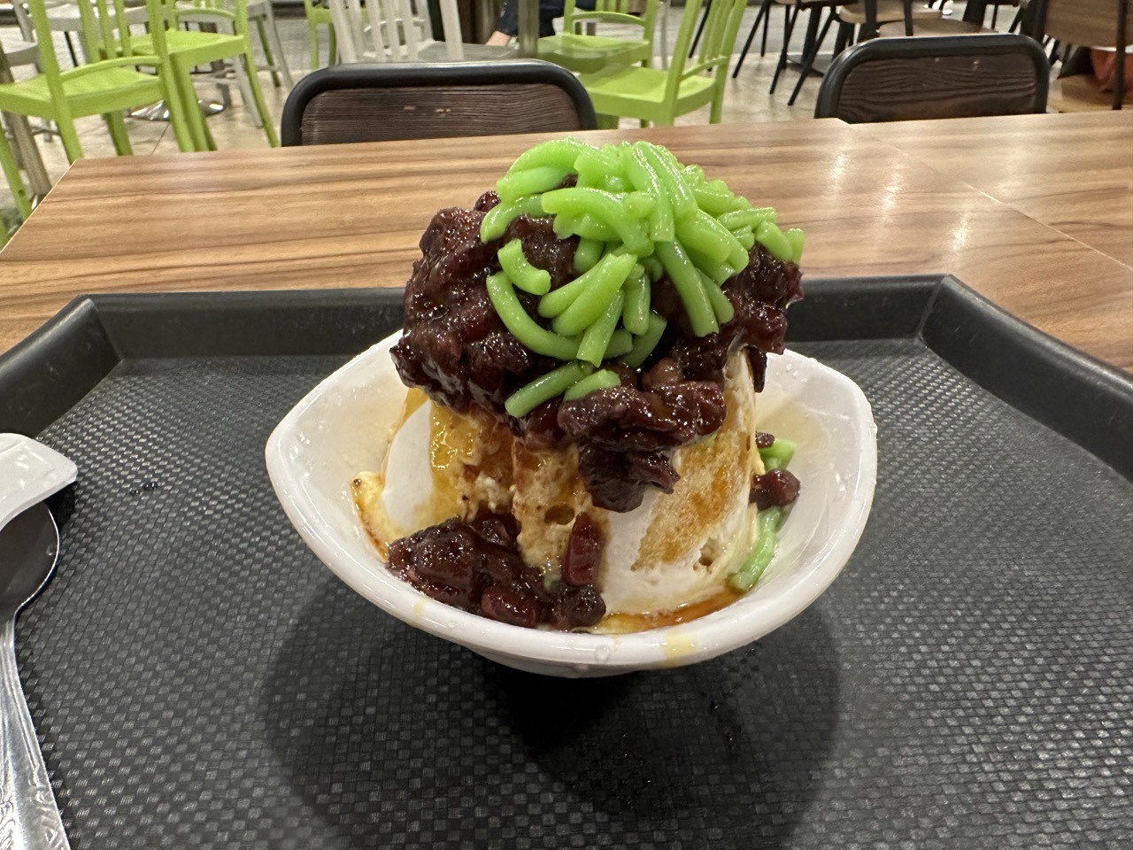 Iced Cendol from Straits Village Food Hall Stall #1