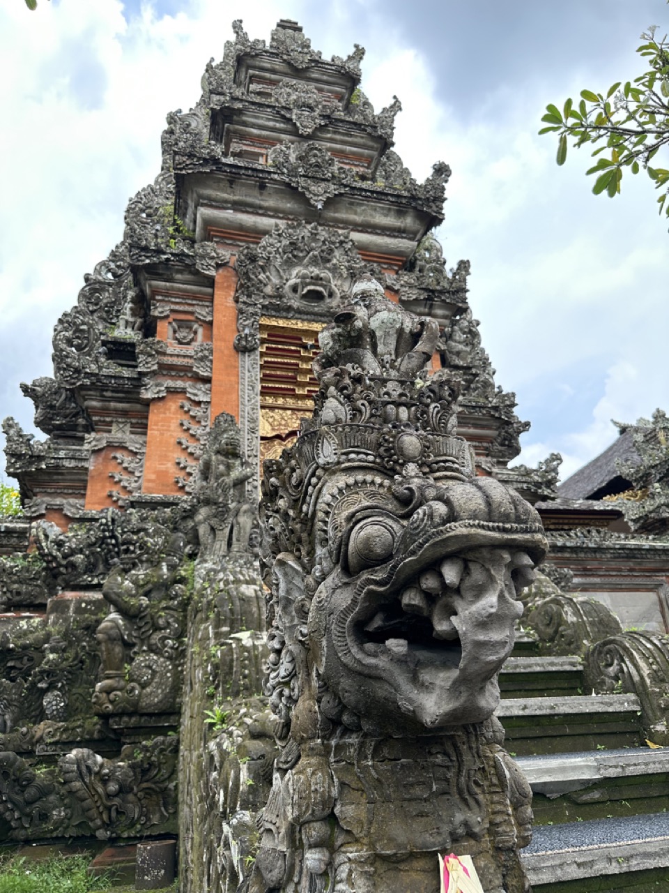 The Saraswati Temple, located near the center of Ubud