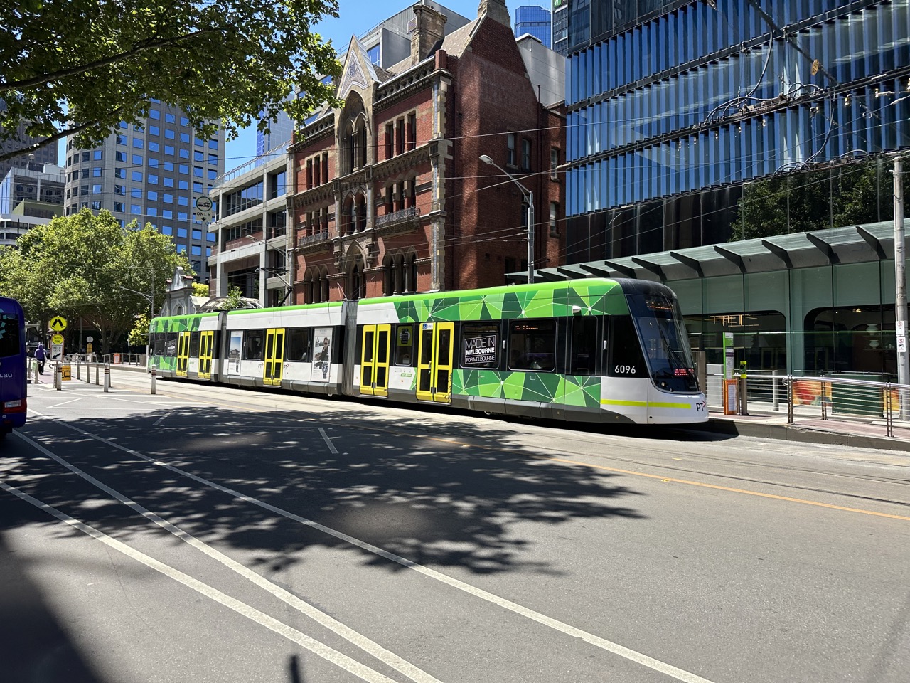 The trams in Melbourne CBD are all free