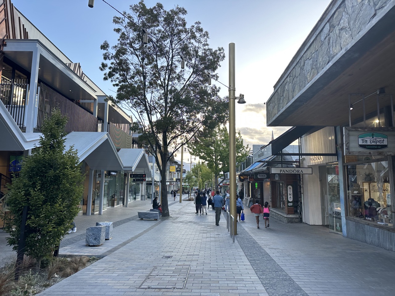 Beach Street in Queenstown