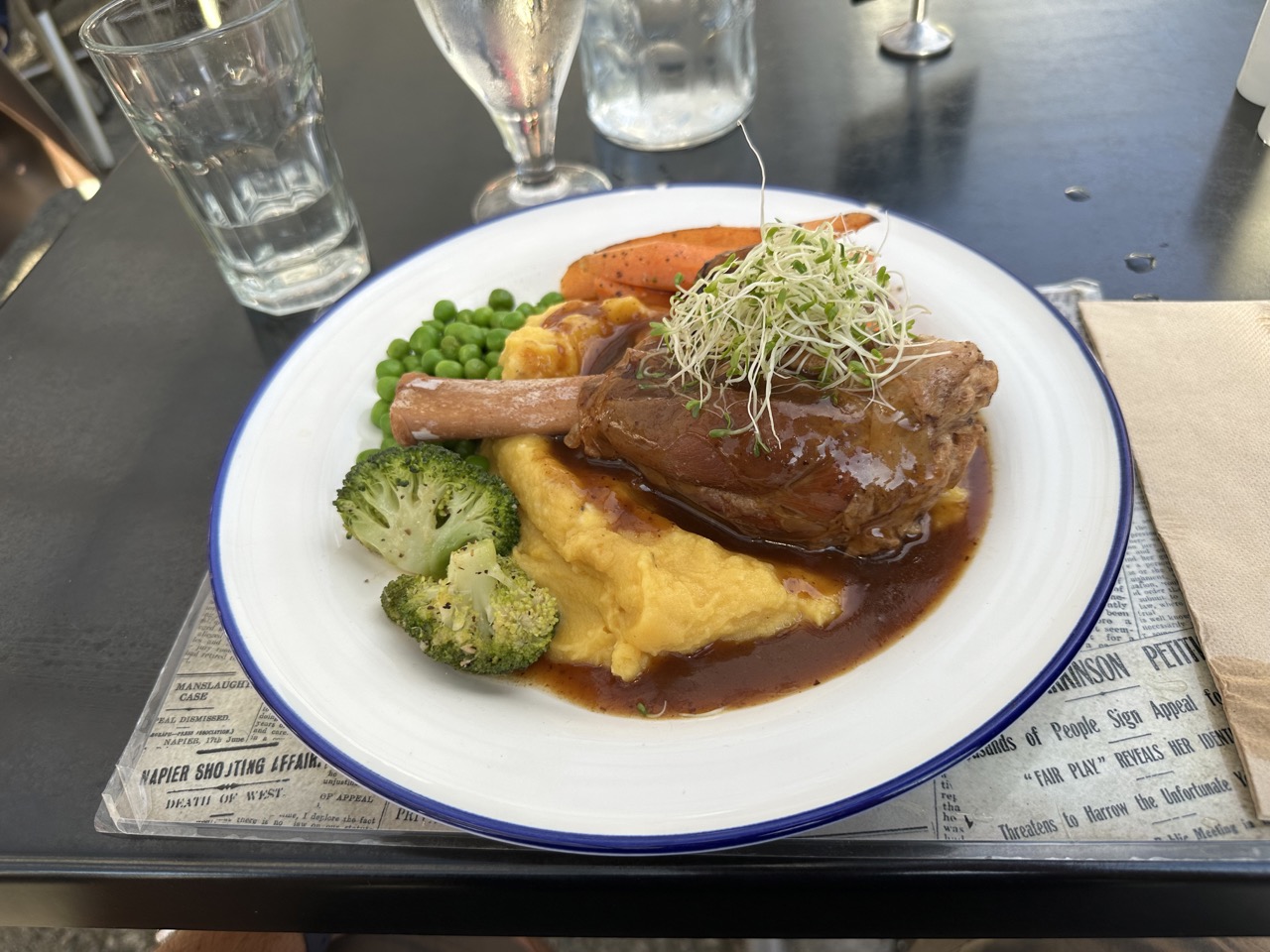 Braised Lamb Shank from Alice May's