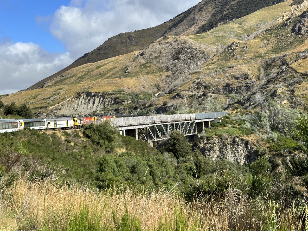 The eastern side of the mountains had lots of viaduct bridges crossing rivers