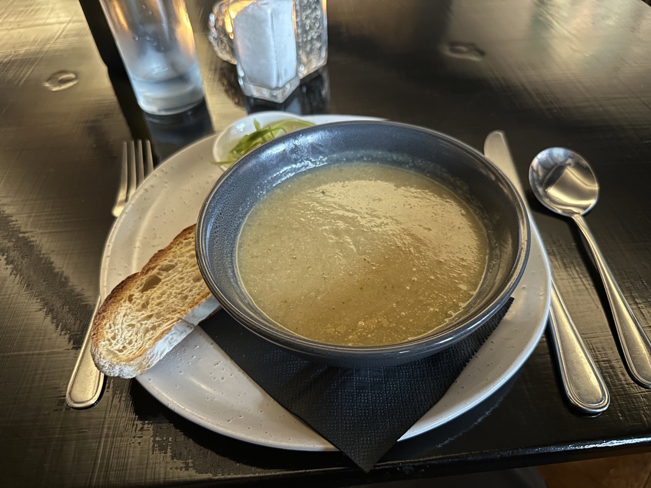 Cauliflower and Vanilla Soup from Ambrosia