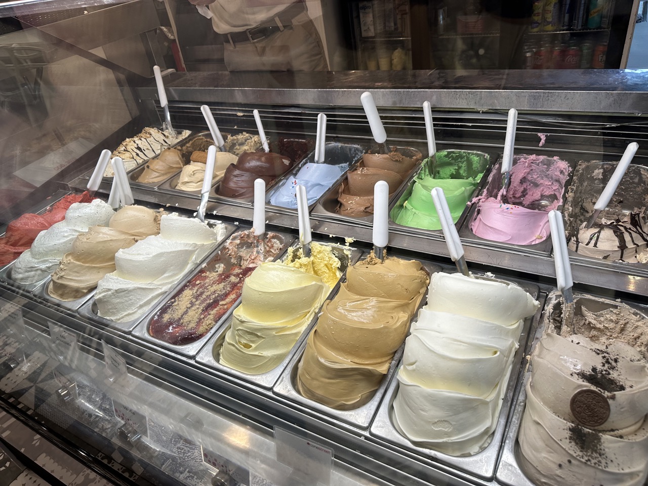 Cone street's ice cream offerings