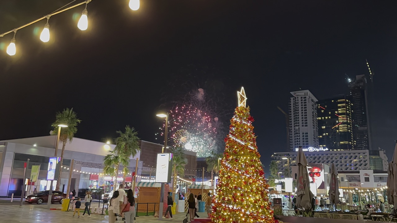 If you're at The Beach at 6:58pm on January 8th, expect to see fireworks