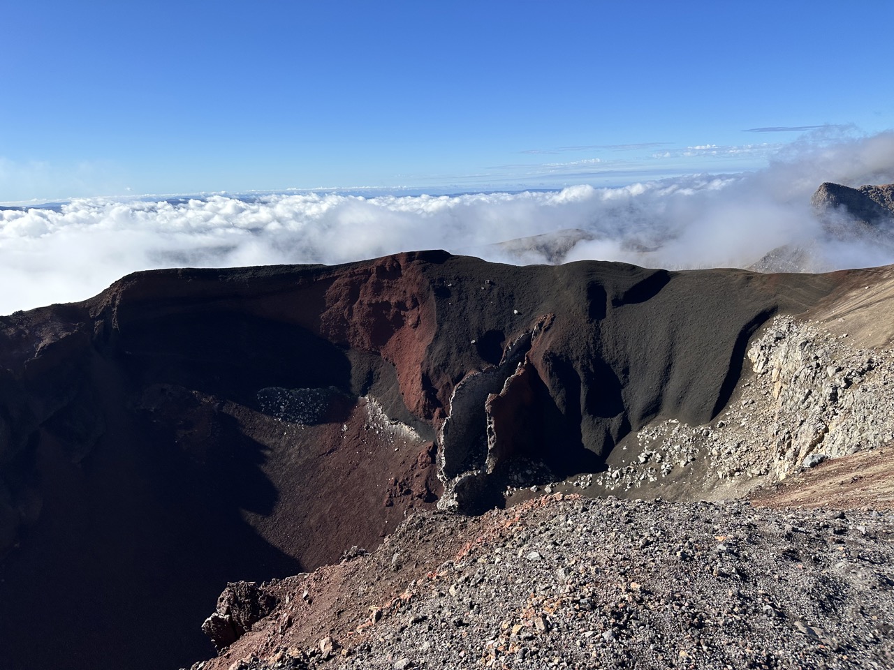 The inside of Red Crater looks sinister