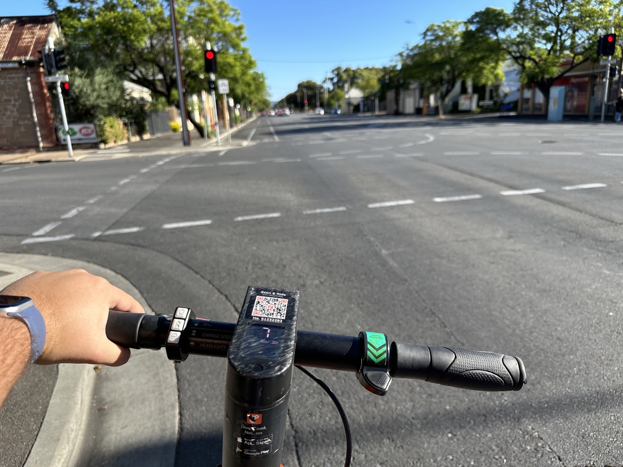 Neuron E-Scooters are a fun way to get around Adelaide