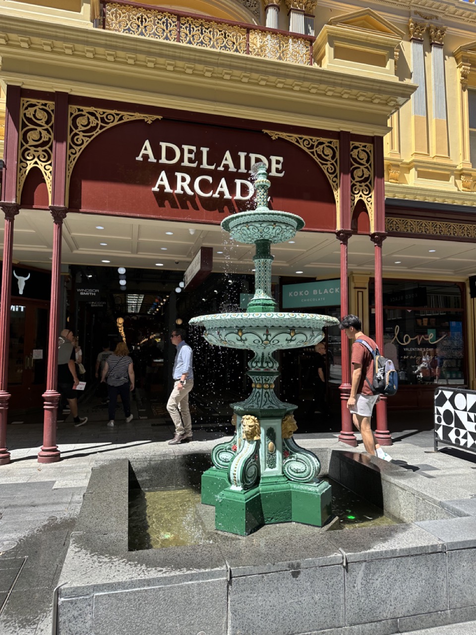 The Rundle Mall Fountain