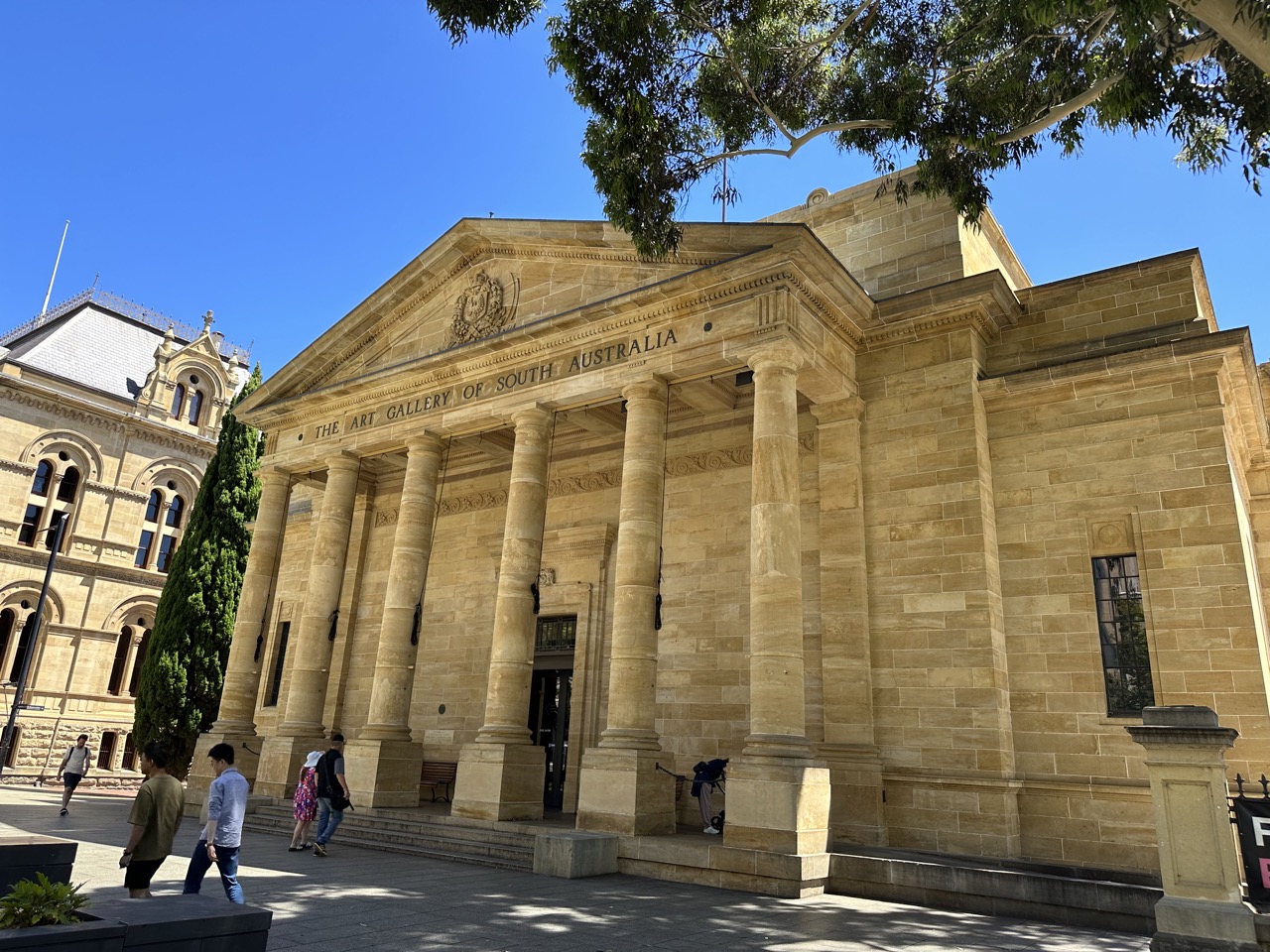 Exterior of the Art Gallery of South Australia