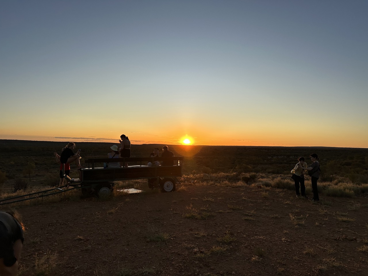 We went to the top of the sunset lookout to watch the sunset