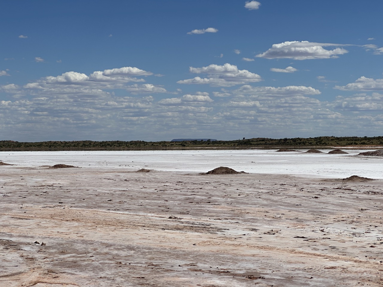 We also stopped at a salt lake to take fun photos