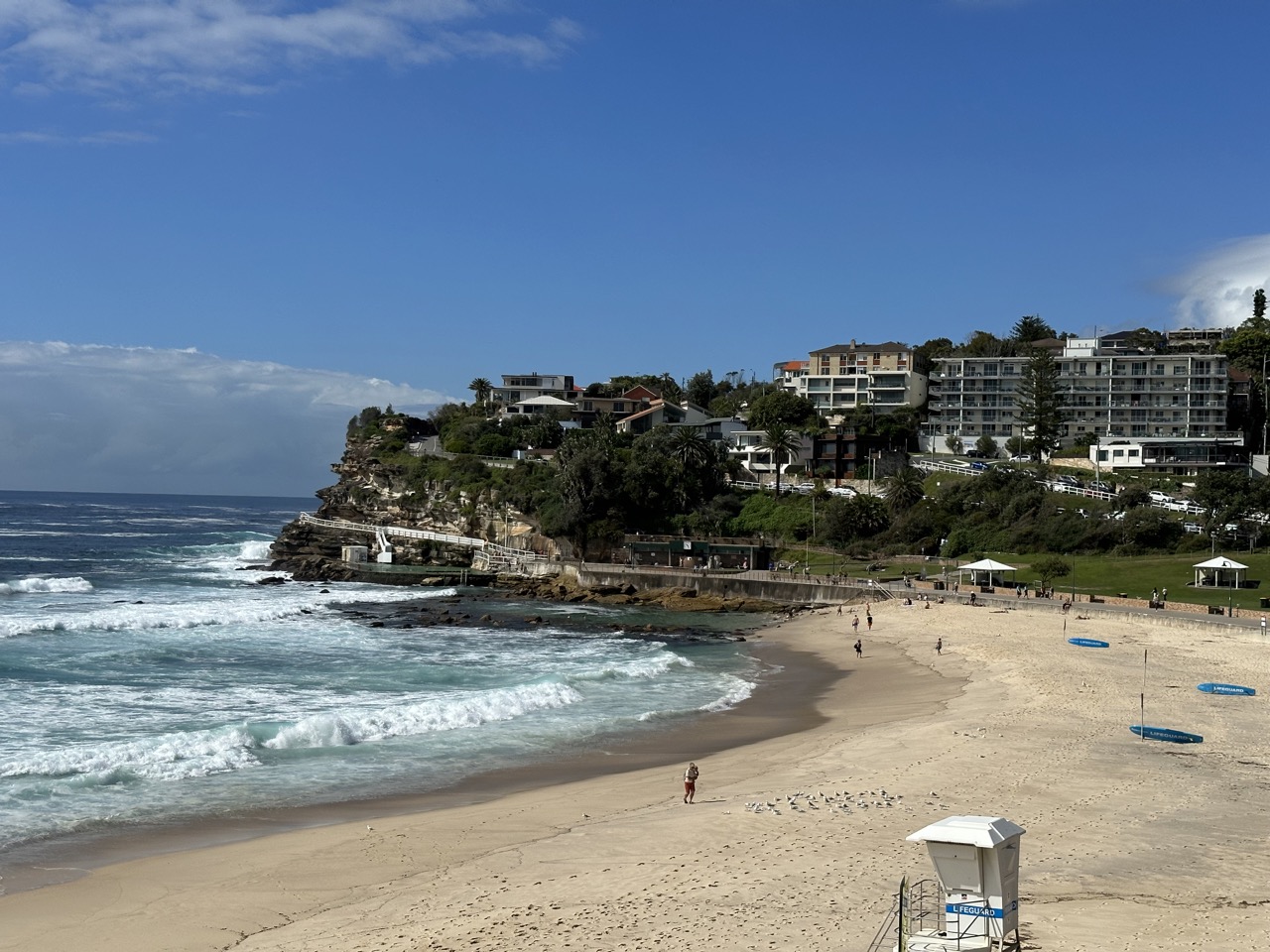 Bronte Beach, located south of Bondi Beach