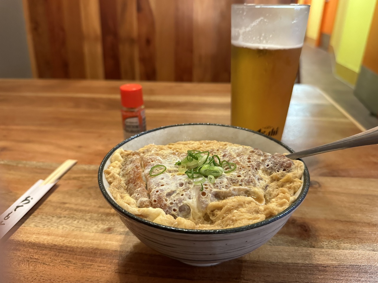 I stopped in Yama Zaru Izakaya for some katsudon