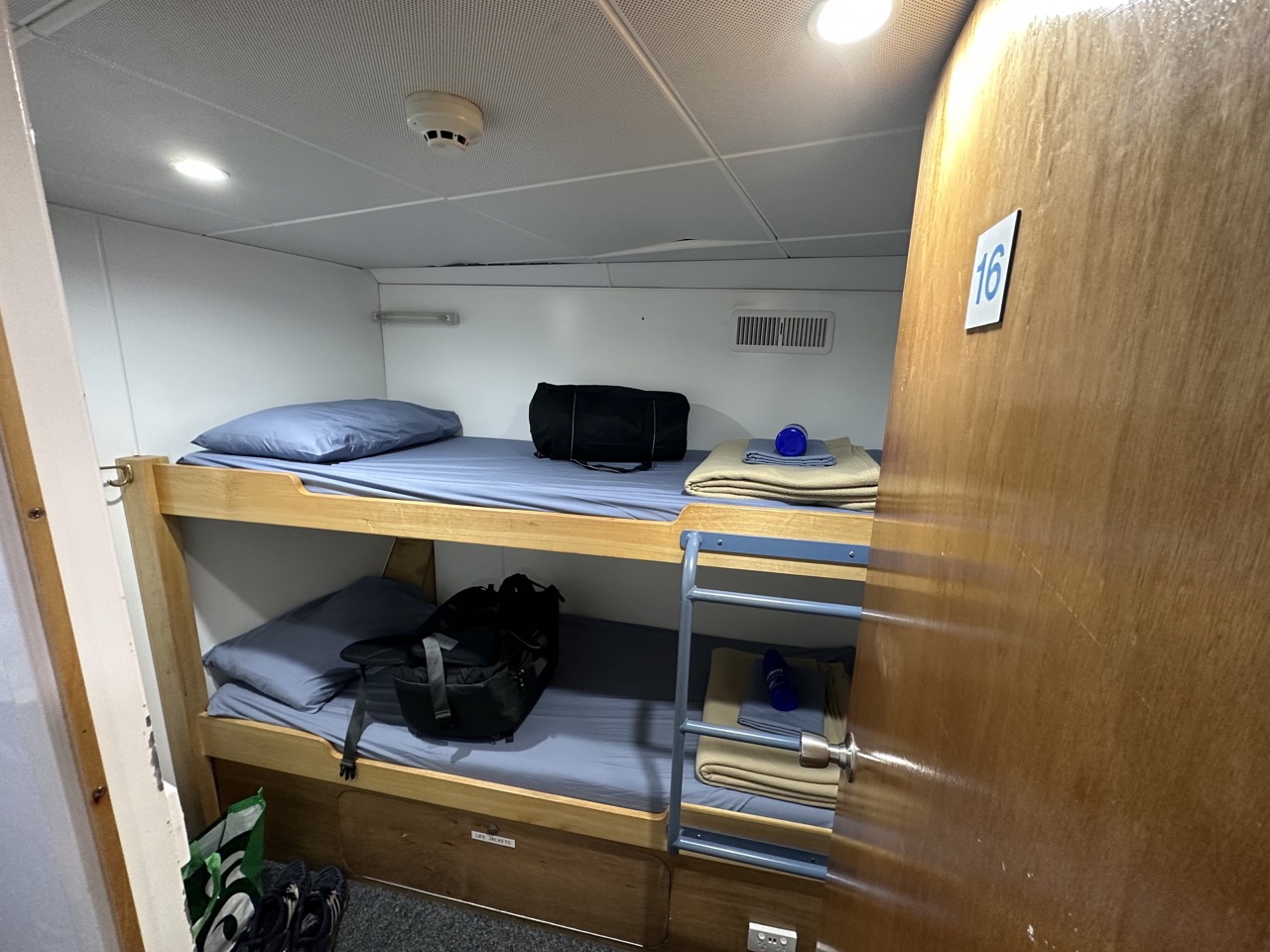 My cabin on the boat