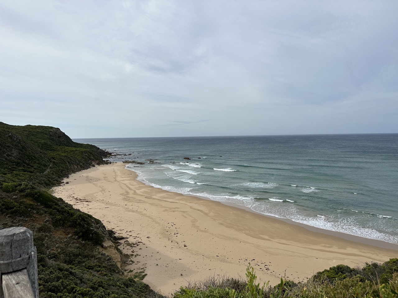 View of the beach at Gibson Steps