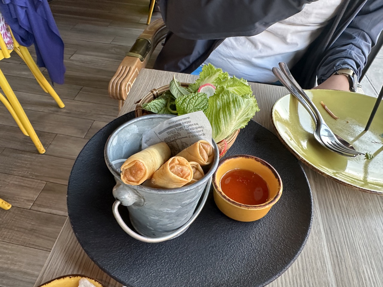 Prawn Spring Rolls at QT Kitchen