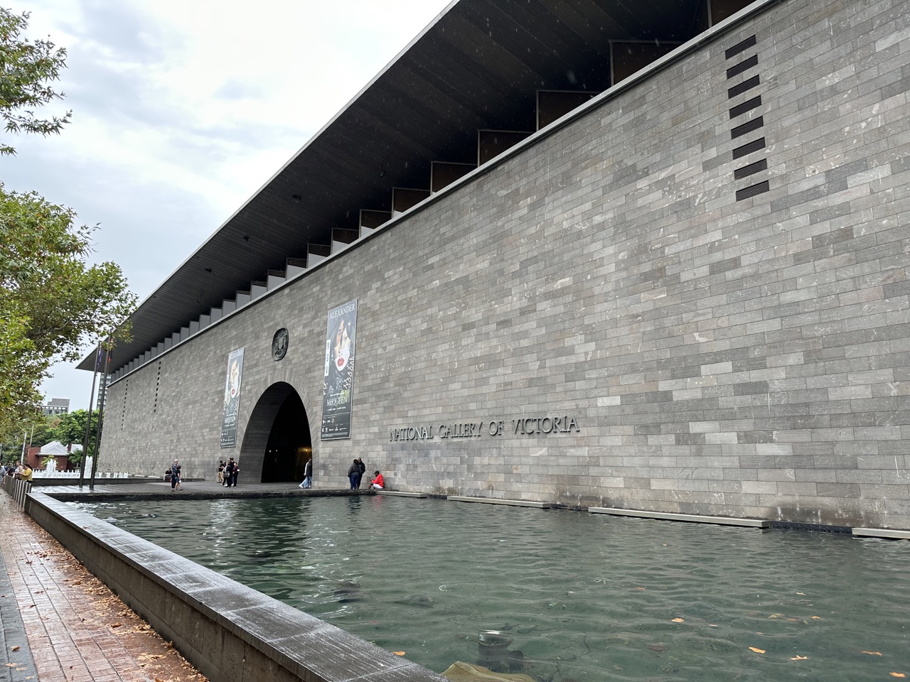 Exterior of the National Gallery of Victoria