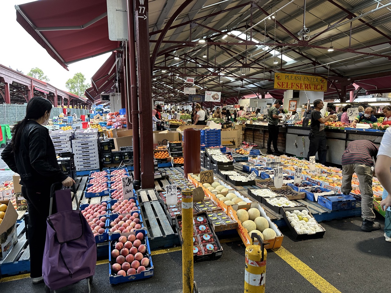 Fruit on sale in Queen Victoria Market