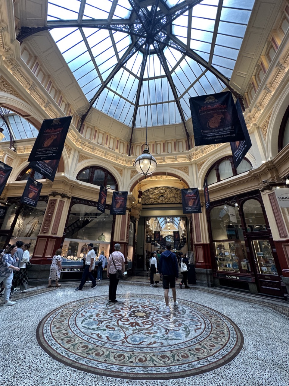 Interior of The Block Arcade