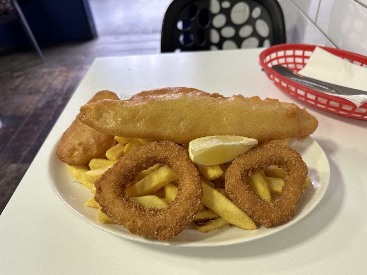 Fish and Chips Basket from Rock Salt 'n Vinegar