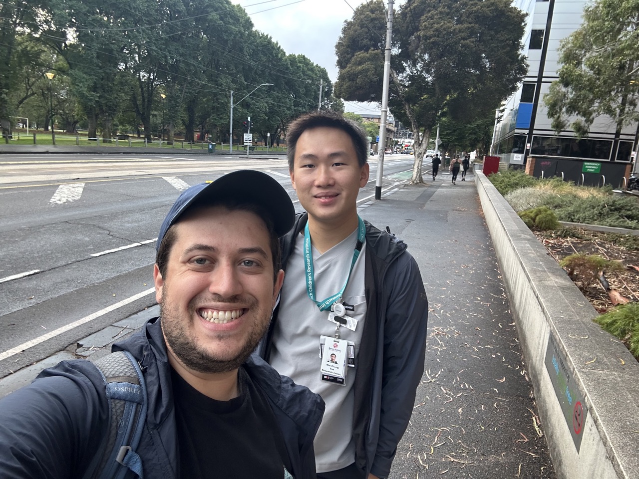 I met up with Wai Chung to get coffee before he went to work