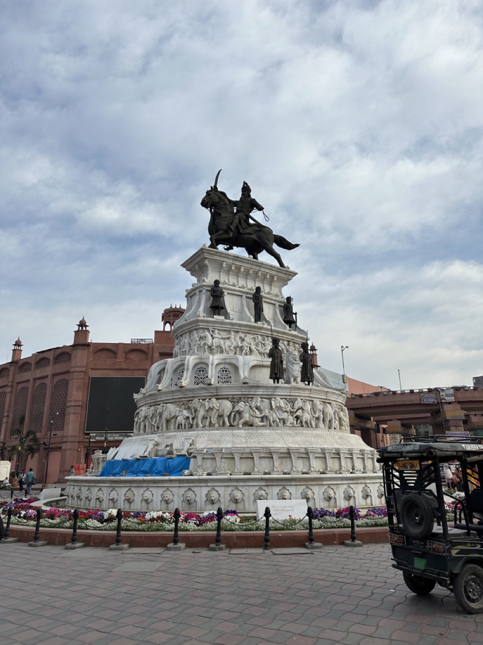 Statue of Maharajah Ranjit Singh, the first Maharajah of the Sikh Empire