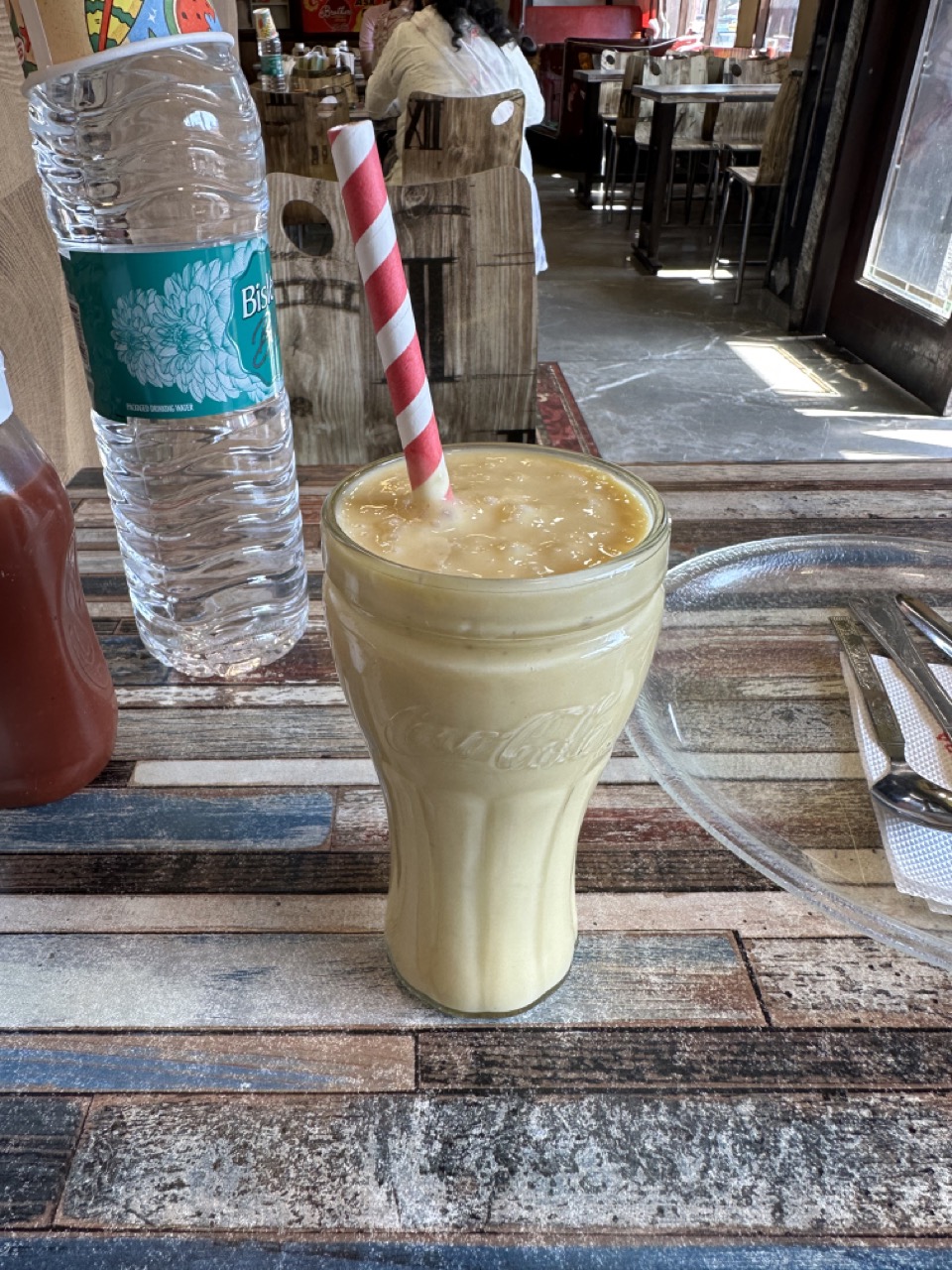 Mango Lassi from Brother's Dhaba