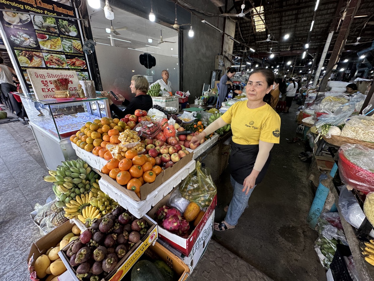 Our teacher Channy took us on a tour of Phsar Chas, the Old Market in Siem Reap