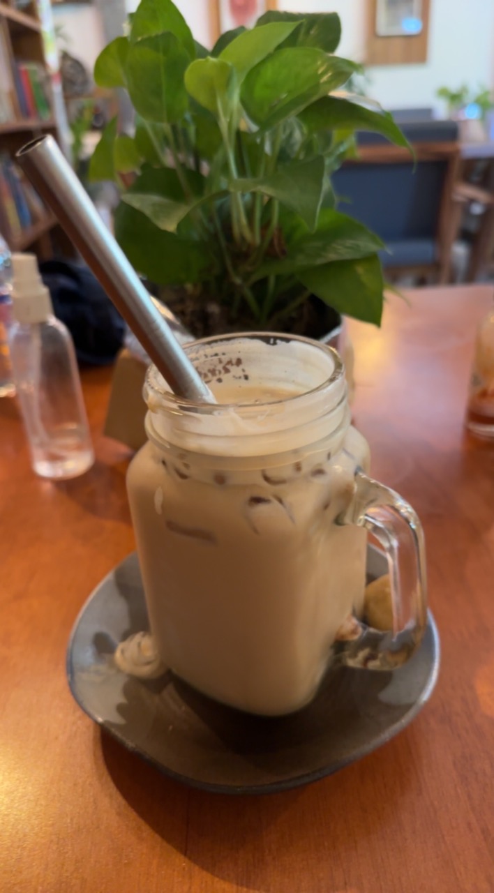 Iced coffee with sweet milk